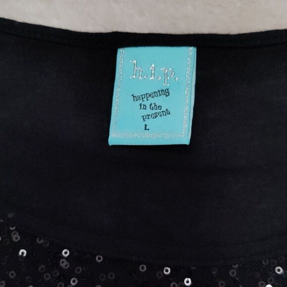 HIP Sequined, Sheer Top - Picture 3 of 4